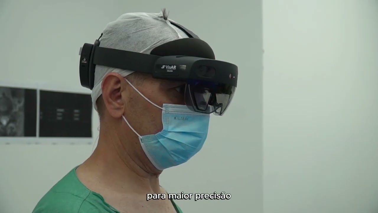 Santa Casa realiza cirurgia inédita no Brasil com óculos de realidade aumentada e IA